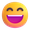 grinning face with smiling eyes